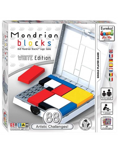 Mondrian Blocks White Edition