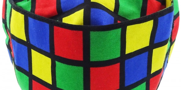 Mascarilla Cubo de Rubik