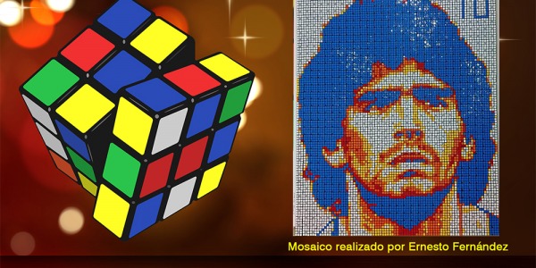 ¿Te gustaría ver tu imagen hecha con 1000 Cubos de Rubik?